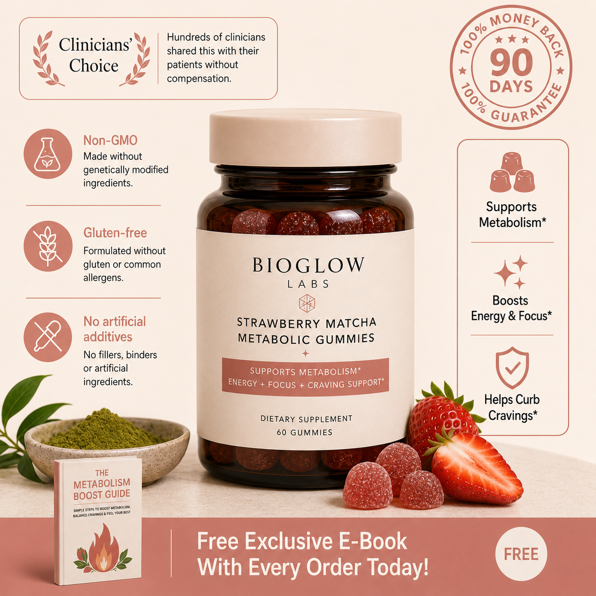 STRAWBERRY MATCHA METABOLIC GUMMIES