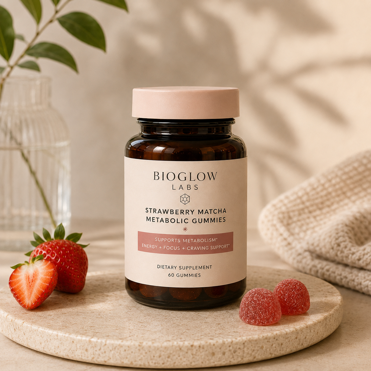 STRAWBERRY MATCHA METABOLIC GUMMIES