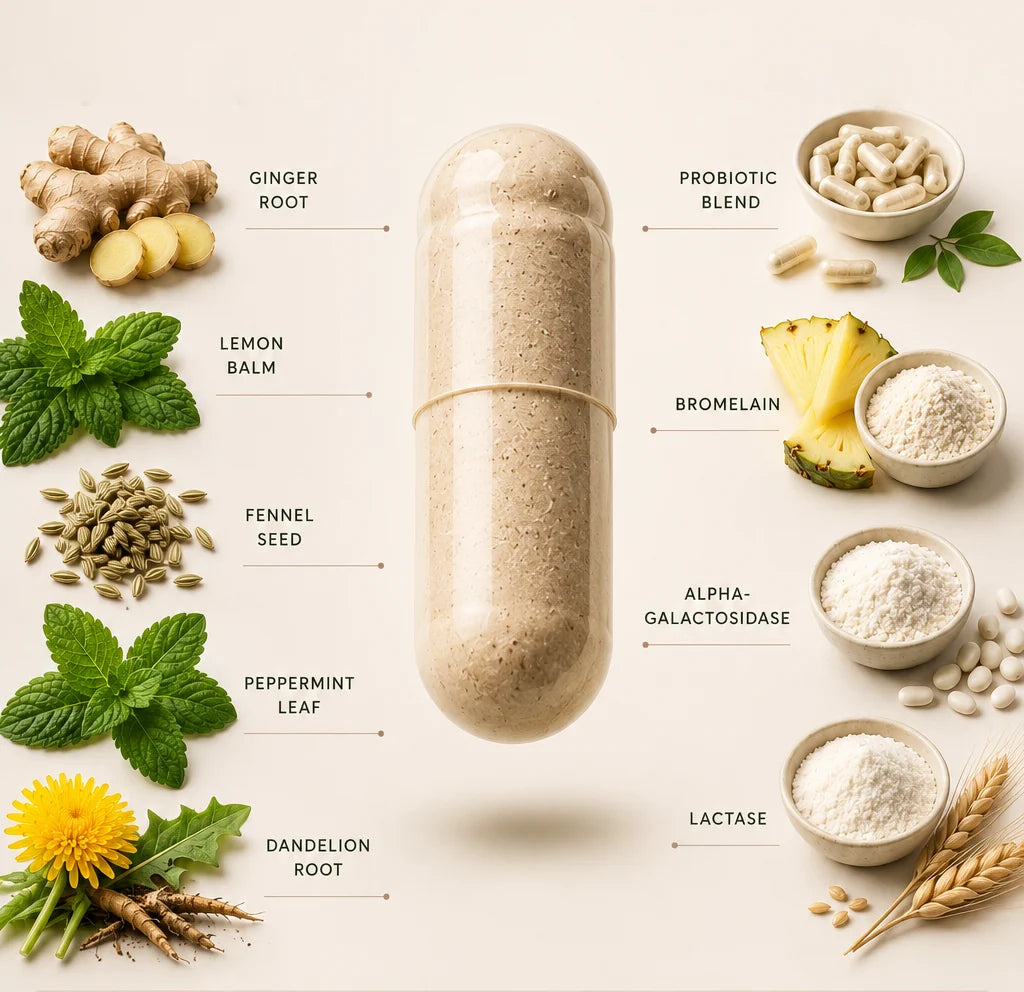 Debloat Probiotic Capsules