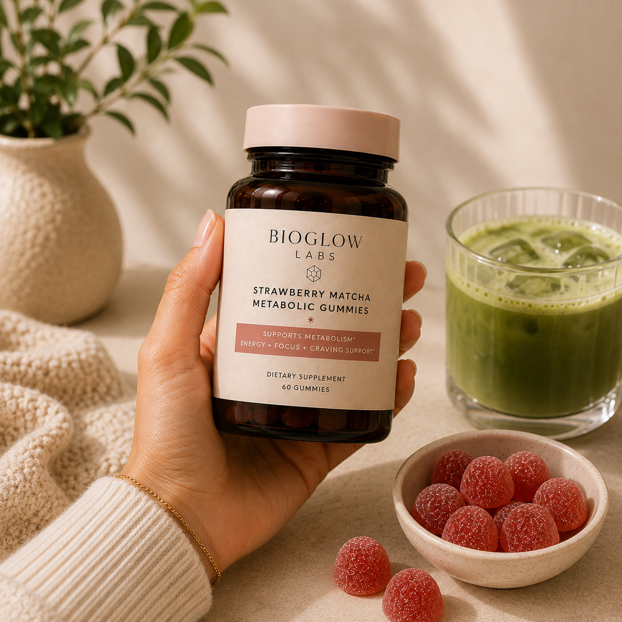 STRAWBERRY MATCHA METABOLIC GUMMIES