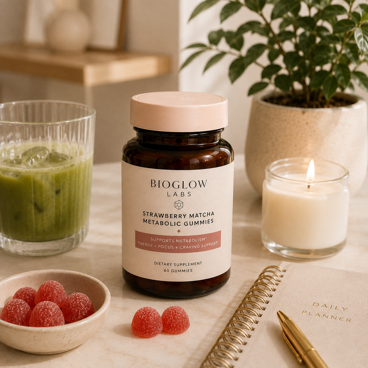 STRAWBERRY MATCHA METABOLIC GUMMIES