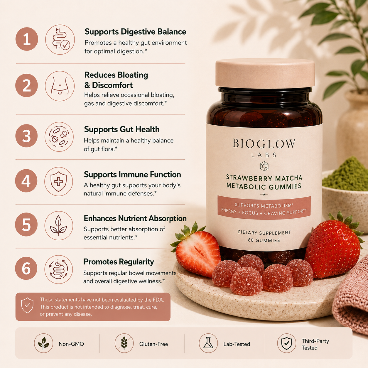 STRAWBERRY MATCHA METABOLIC GUMMIES